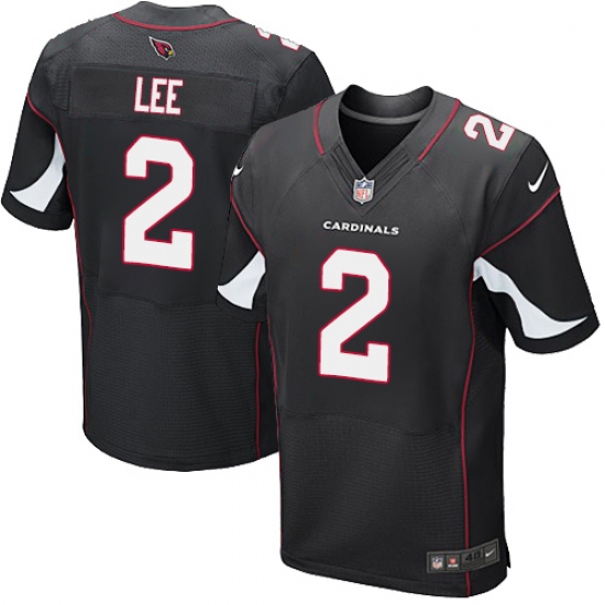 Men's Nike Arizona Cardinals #2 Andy Lee Elite Black Alternate NFL Jersey - Ujersey