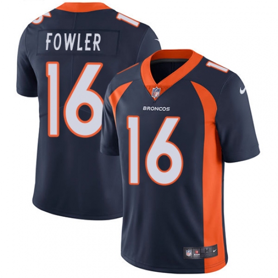 Youth Nike Denver Broncos #16 Bennie Fowler Navy Blue Alternate Vapor Untouchable Limited Player NFL Jersey - Ujersey