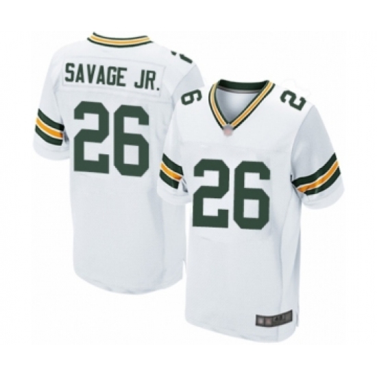 Men's Green Bay Packers #26 Darnell Savage Jr. Elite White Football Jersey - Ujersey