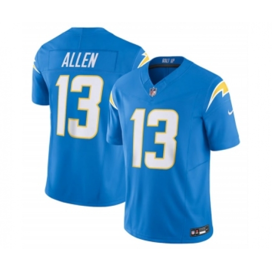 Men's Nike Los Angeles Chargers #13 Keenan Allen Blue 2023 F.U.S.E. Vapor Untouchable Limited Stitched Jersey - Ujersey