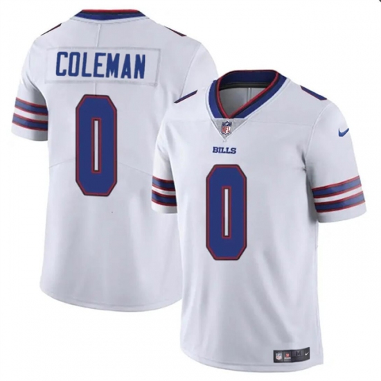 Youth Buffalo Bills#0 Keon Coleman White 2024 Draft Vapor Untouchable Limited Football Stitched Jersey - Ujersey