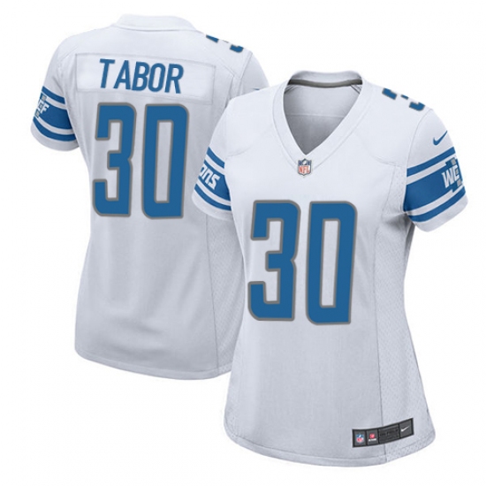 Women's Nike Detroit Lions #55 Jon Bostic Game White NFL Jersey - Ujersey