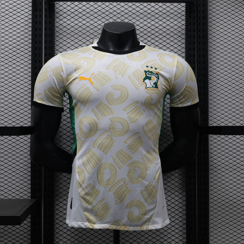 Ivory Coast Soccer Jersey Away Shirt 2024 - Ujersey NHL