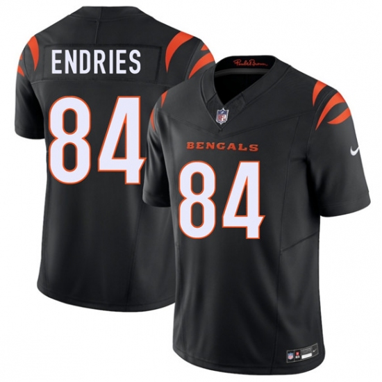 Men's Cincinnati Bengals #84 Jack Endries Black 2026 Draft F.U.S.E. Vapor Untouchable Limited Football Stitched Jersey - Ujersey