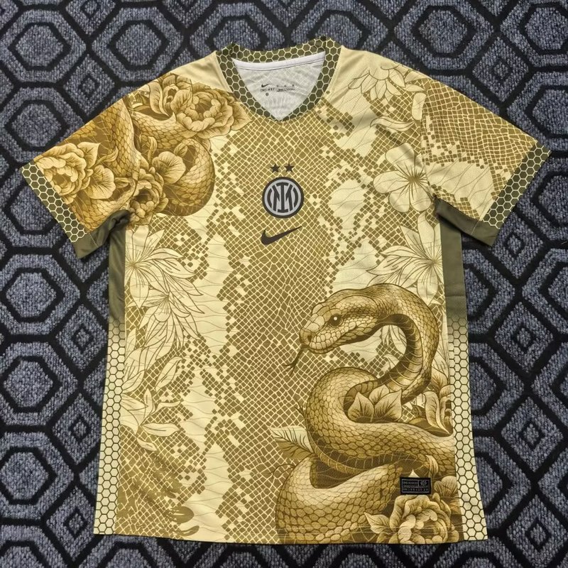 Inter Milan Soccer Jersey Snake Special Edition Custom Shirt 2025/26 - ujerseystore