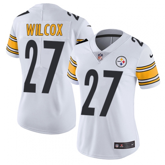 Women's Nike Pittsburgh Steelers #27 J.J. Wilcox White Vapor Untouchable Limited Player NFL Jersey - Ujersey