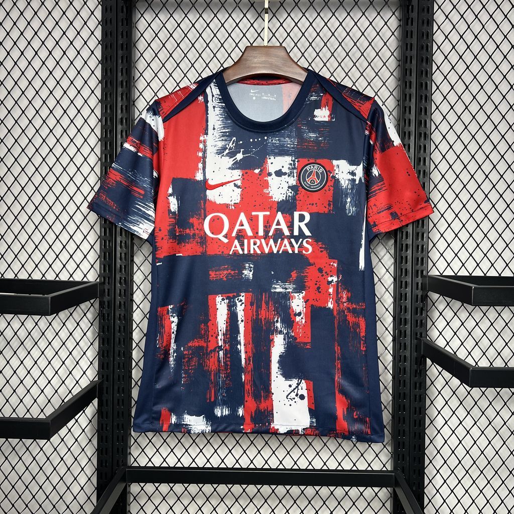 PSG Soccer Jersey Training Custom Shirt 2024/25 - Ujersey