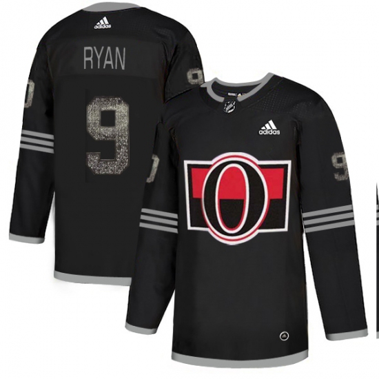 Men's Adidas Ottawa Senators #9 Bobby Ryan Black_1 Authentic Classic Stitched NHL Jersey - Ujersey