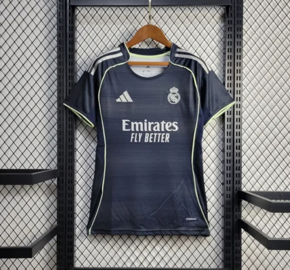 Real Madrid Away Women's Soccer Jersey 2025/26 - U-jersey