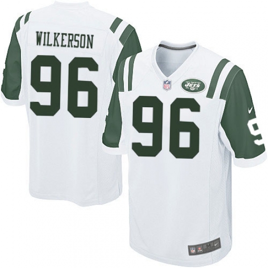 Men's Nike New York Jets #96 Muhammad Wilkerson Game White NFL Jersey - Ujersey