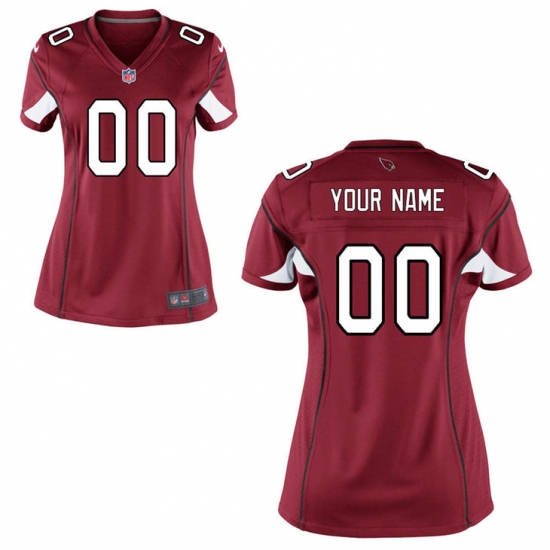 Women's Arizona Cardinals Nike Cardinal Custom Game Jersey - Ujersey
