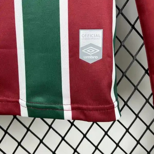 Fluminense FC Soccer Jersey Home Long Sleeve Custom Shirt 2025-26 - ujerseystore
