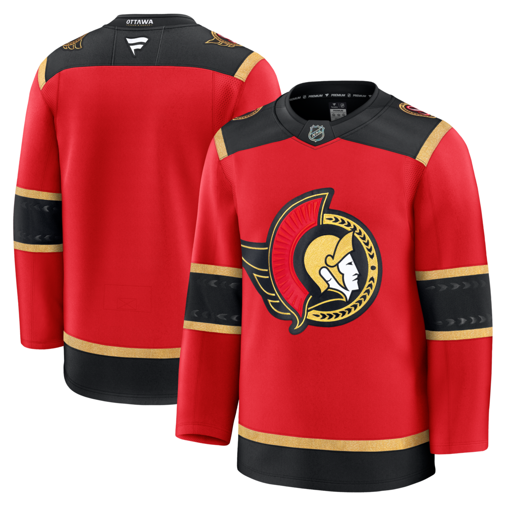 Men's Ottawa Senators Fanatics Red Alternate Premium Jersey - U-jersey