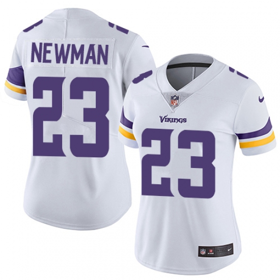 Women's Nike Minnesota Vikings #23 Terence Newman Elite White NFL Jersey - Ujersey