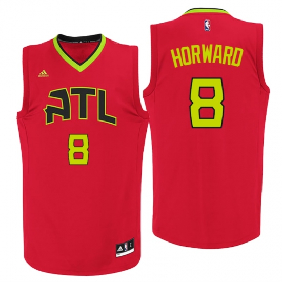 Atlanta Hawks #8 Dwight Howard 2016 Alternative Red New Swingman Jersey - Ujersey