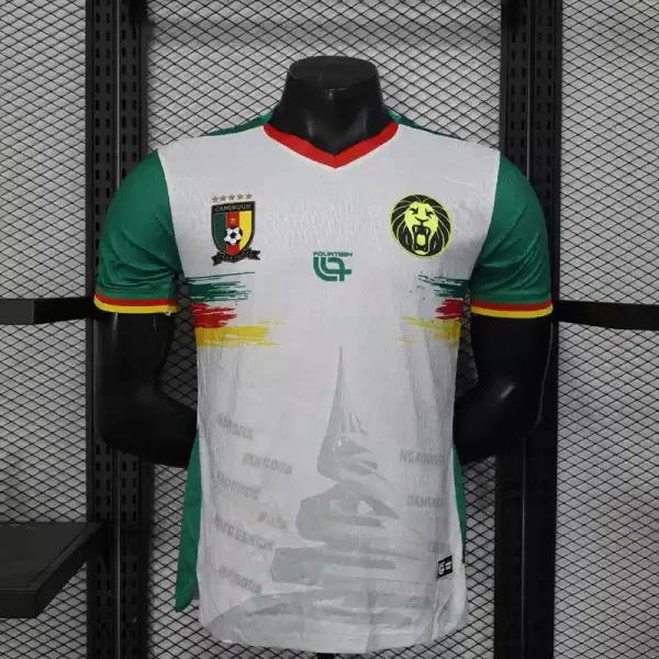 Cameroon Soccer Jersey Third Away Shirt 2025 - U-jersey