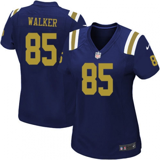 Women's Nike New York Jets #85 Wesley Walker Limited Navy Blue Alternate NFL Jersey - Ujersey