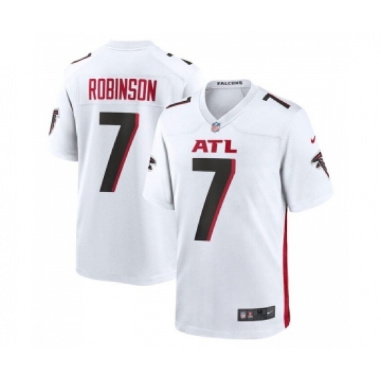 Nike Atlanta Falcons #7 Bijan Robinson White 2023 NFL Draft Vapor Limited Jersey - Ujersey