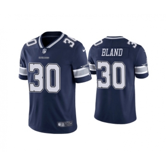 Men's Dallas Cowboys #30 DaRon Bland Navy Vapor Limited Stitched Jersey - Ujersey