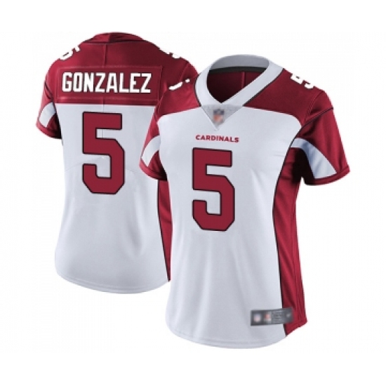 Women's Arizona Cardinals #5 Zane Gonzalez White Vapor Untouchable Limited Player Football Jersey - Ujersey