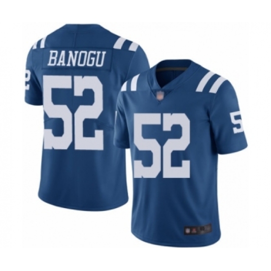 Youth Indianapolis Colts #52 Ben Banogu Limited Royal Blue Rush Vapor Untouchable Football Jersey - Ujersey