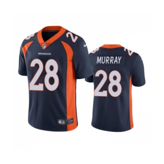 Men's Denver Broncos #28 Latavius Murray Navy Vapor Untouchable Stitched Jersey - Ujersey