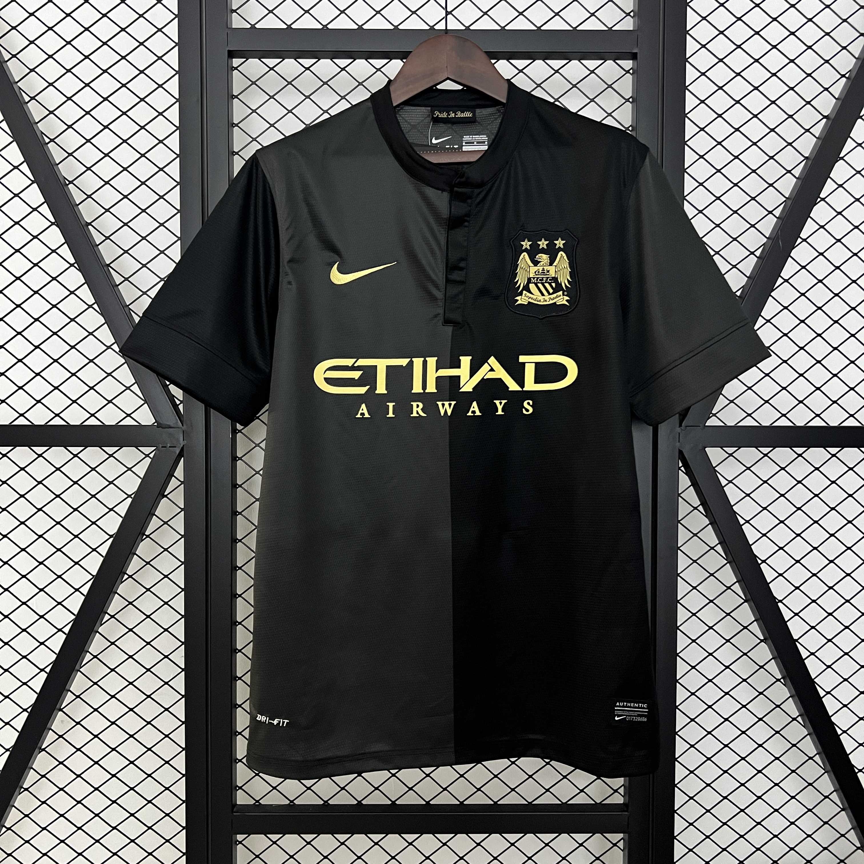 Manchester City Retro Away Football Jersey Shirt 2013/14 - Ujersey NHL