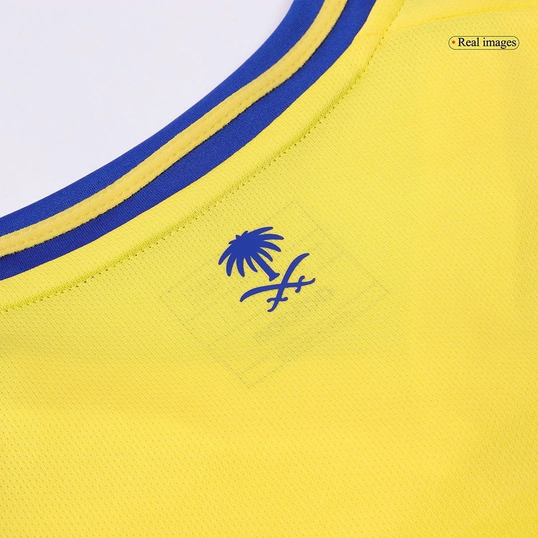 Al Nassr Soccer Jersey Home Custom Shirt 2024/25 - Ujersey