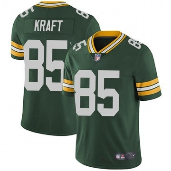 Youth Green Bay Packers #85 Tucker Kraft Green Vapor Untouchable Stitched Football Jersey - Ujersey