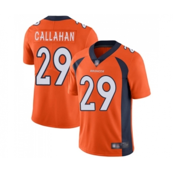 Men's Denver Broncos #29 Bryce Callahan Orange Team Color Vapor Untouchable Limited Player Football Jersey - Ujersey
