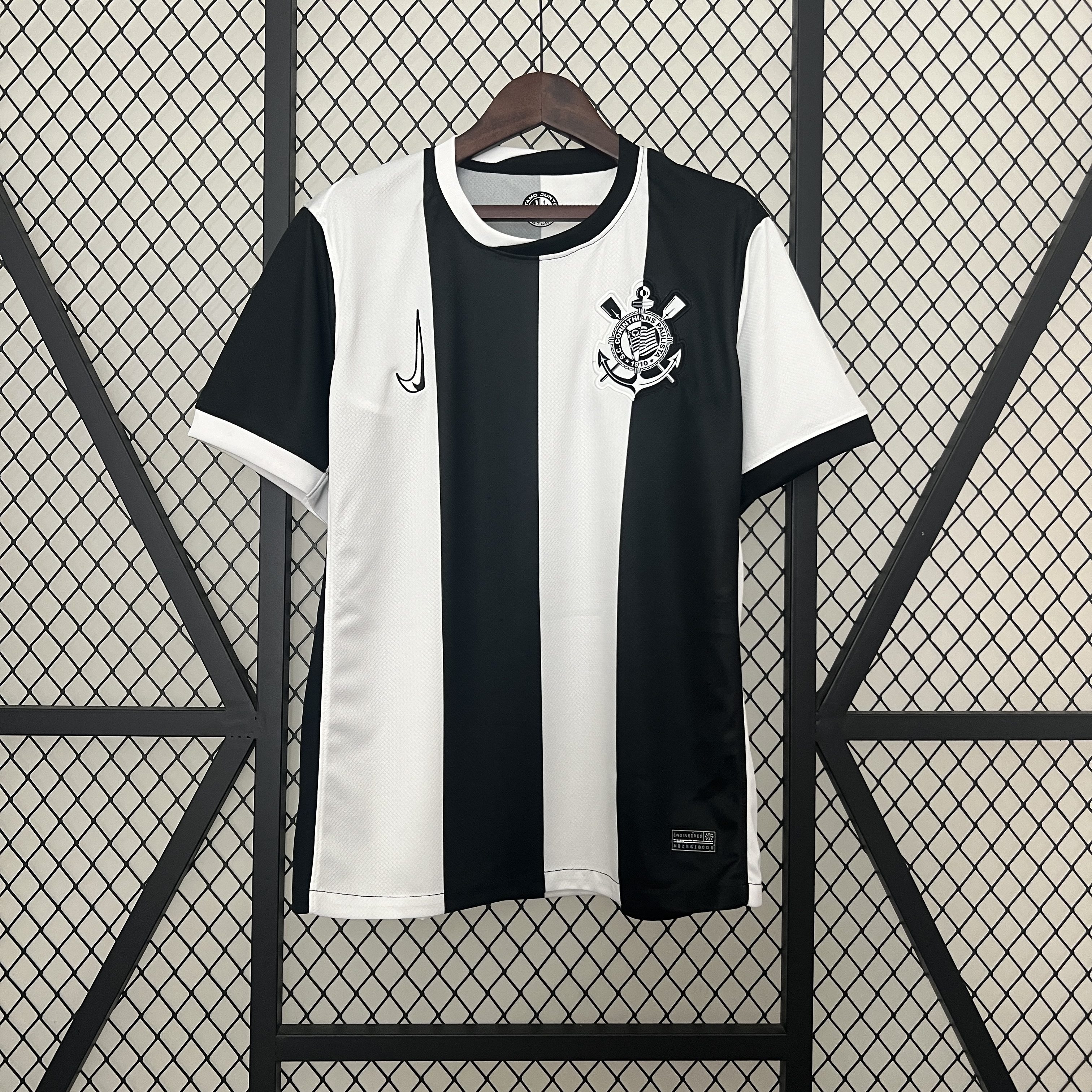 Corinthians Soccer Jersey Third Away Custom Shirt 2024 - ujerseystore