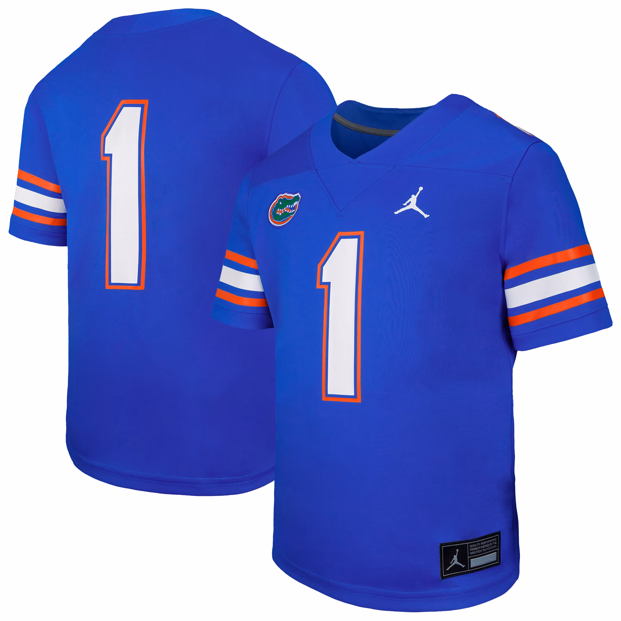 Youth Jordan Brand #1 Royal Florida Gators Untouchable Replica Game Jersey - Ujersey
