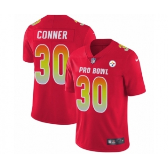 Youth Nike Pittsburgh Steelers #30 James Conner Limited Red AFC 2019 Pro Bowl NFL Jersey - Ujersey