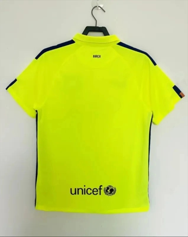 Barcelona Retro Jersey Third Away Soccer Shirt 2014-15 - Ujersey NHL