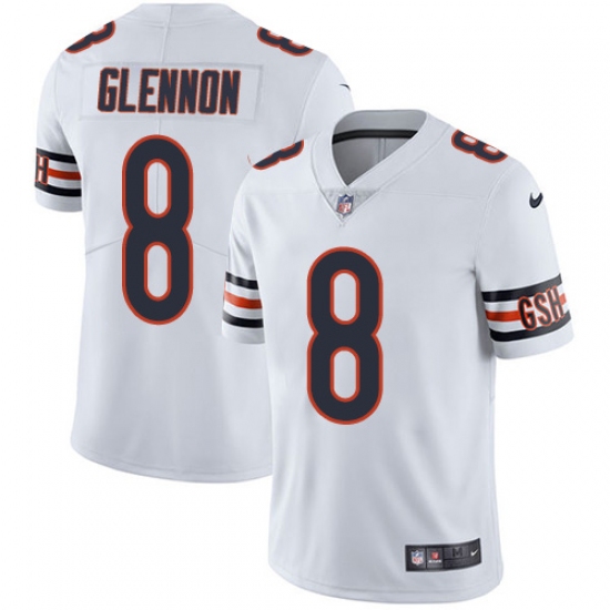 Youth Nike Chicago Bears #8 Mike Glennon White Vapor Untouchable Limited Player NFL Jersey - Ujersey