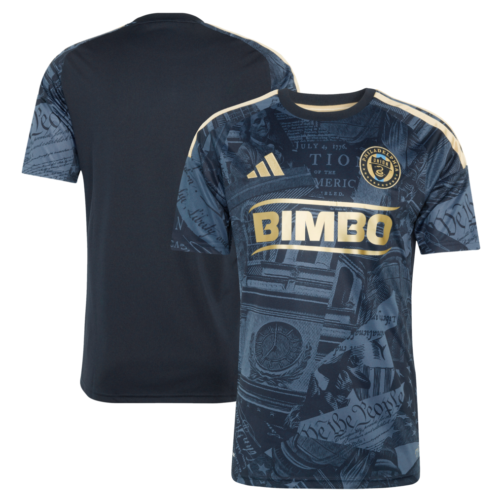 Men's Philadelphia Union adidas Navy 2026 1776 Kit Replica Jersey - Ujersey