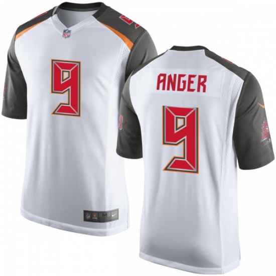 Men's Nike Tampa Bay Buccaneers #9 Bryan Anger Game White NFL Jersey - Ujersey