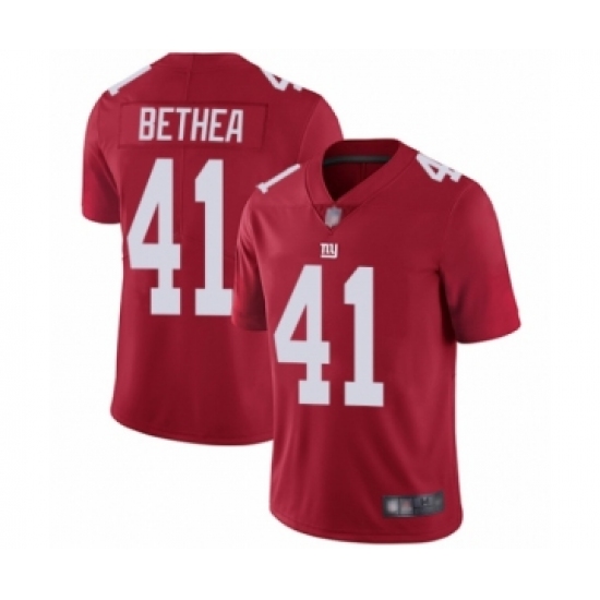 Youth New York Giants #41 Antoine Bethea Red Alternate Vapor Untouchable Limited Player Football Jersey - Ujersey