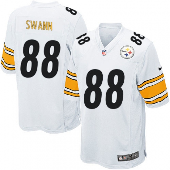 Men's Nike Pittsburgh Steelers #88 Lynn Swann Game White NFL Jersey - Ujersey