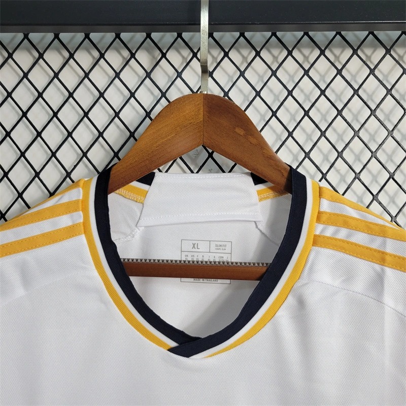 Real Madrid Soccer Jersey Home Long Sleeve Custom Shirt 2023/24 - ujerseystore