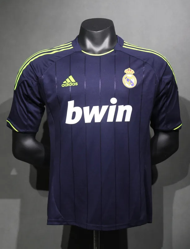 Real Madrid Retro Jersey Away Soccer Shirt 2012/13 - Ujersey NHL