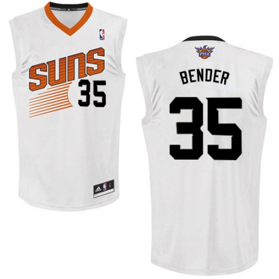 Men's Adidas Phoenix Suns #35 Dragan Bender Swingman White Home NBA Jersey