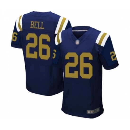 Men's New York Jets #26 Le Veon Bell Elite Navy Blue Alternate Football Jersey - Ujersey