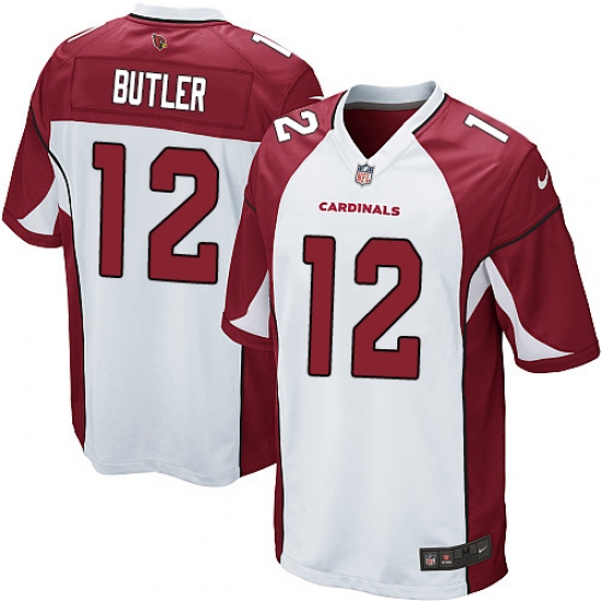 Men's Nike Arizona Cardinals #12 Brice Butler Game White NFL Jersey - Ujersey