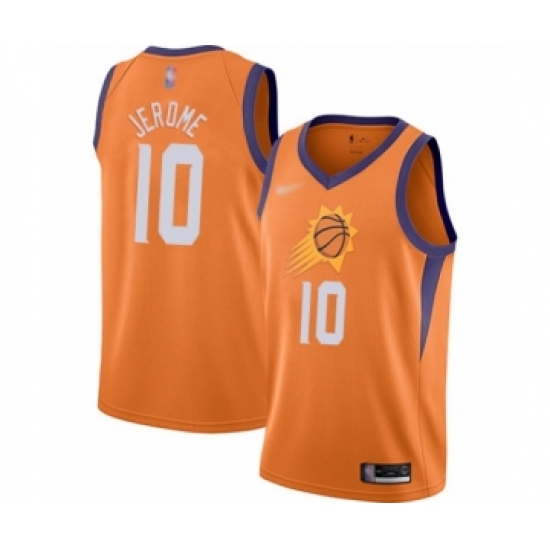 Women's Phoenix Suns #10 Ty Jerome Swingman Orange Finished Basketball Jersey - Statement Edition - Ujersey