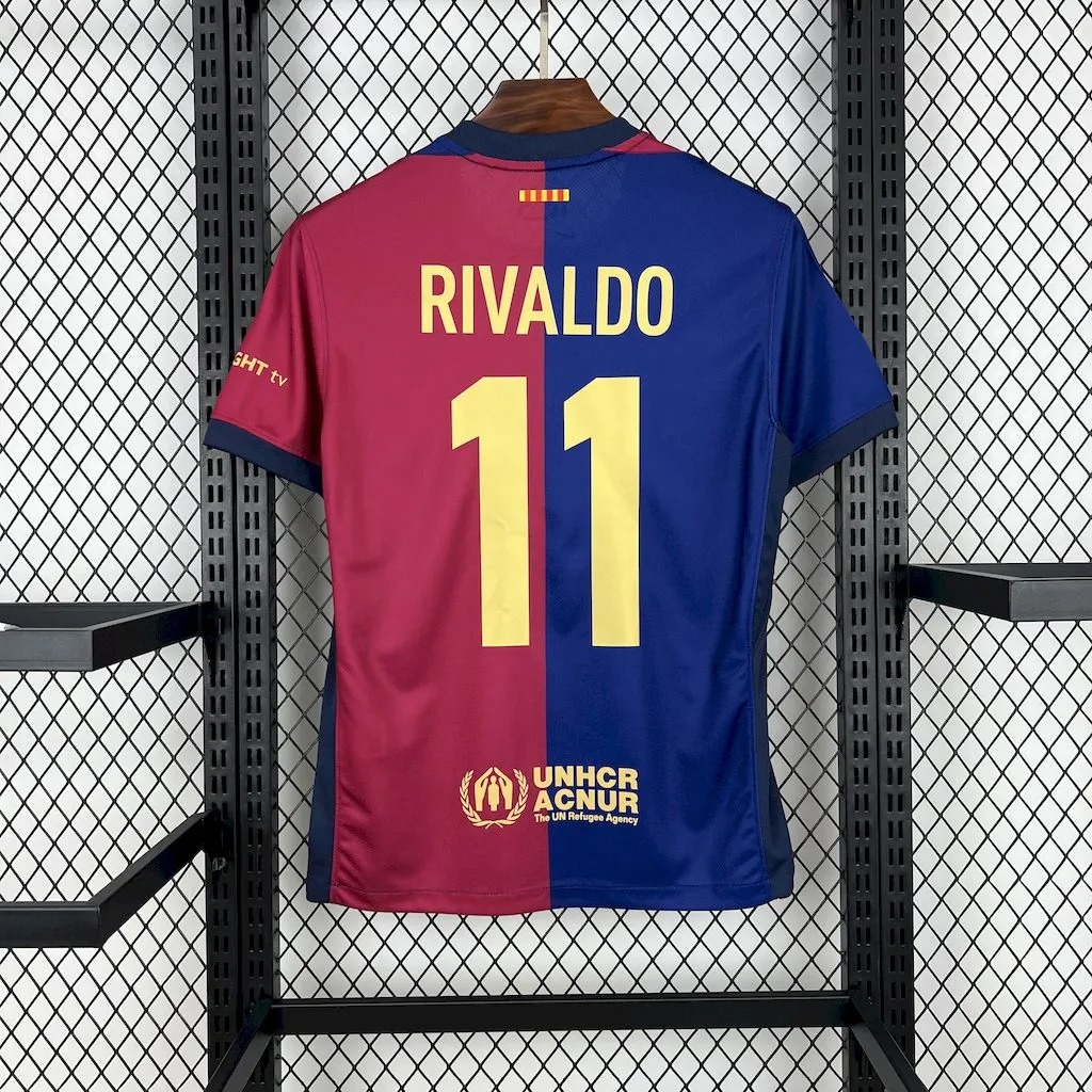 Barcelona Soccer Jersey 125th Anniversary Custom Shirt 2024/25 - ujerseystore