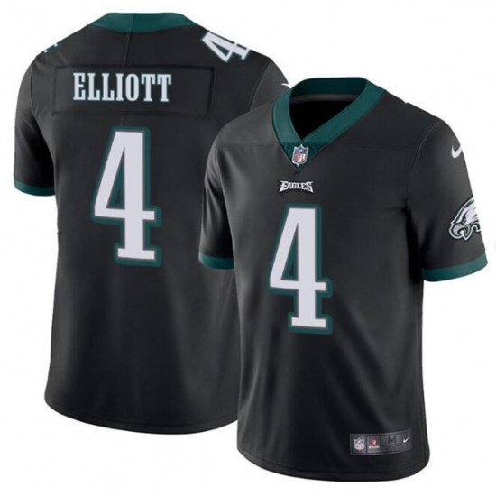 Men's Philadelphia Eagles #4 Jake Elliott Black Vapor Untouchable Limited Football Stitched Jersey - Ujersey