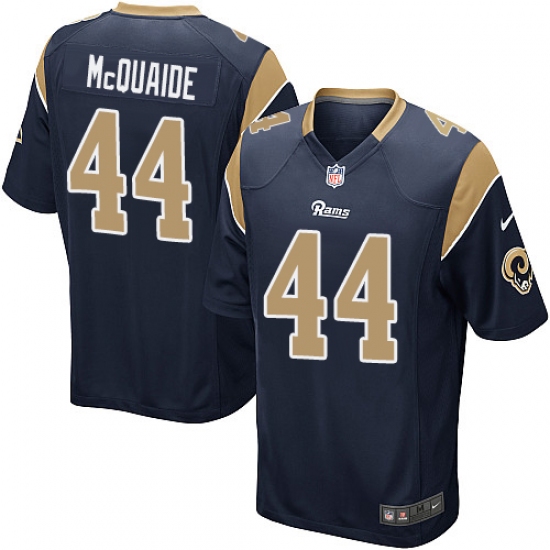 Men's Nike Los Angeles Rams #44 Jacob McQuaide Game Navy Blue Team Color NFL Jersey - Ujersey