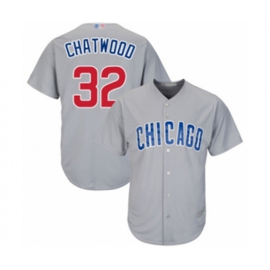 Youth Chicago Cubs #32 Tyler Chatwood Authentic Grey Road Cool Base Baseball Player Jersey - Ujersey