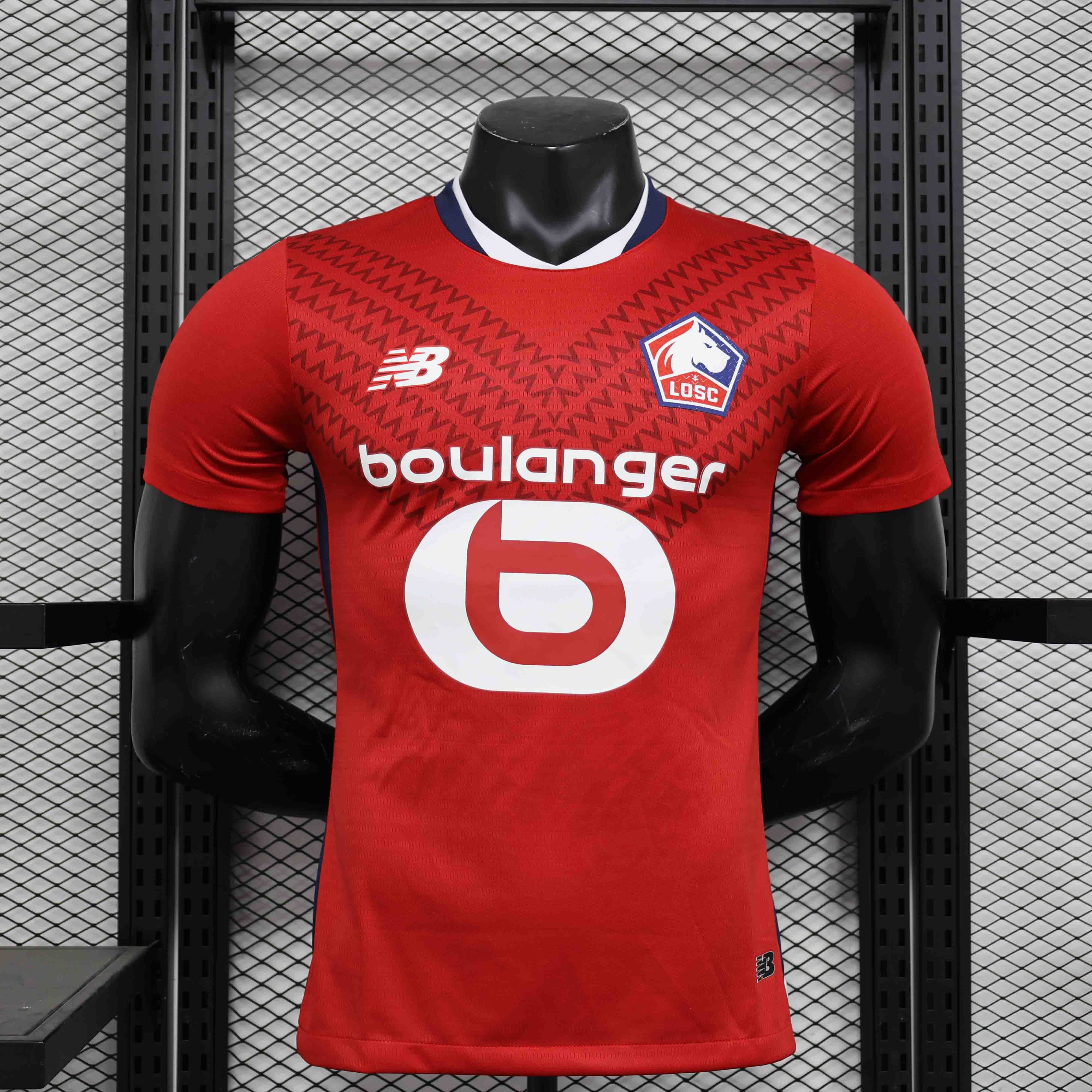 Lille OSC Soccer Jersey Home Shirt 2024/25